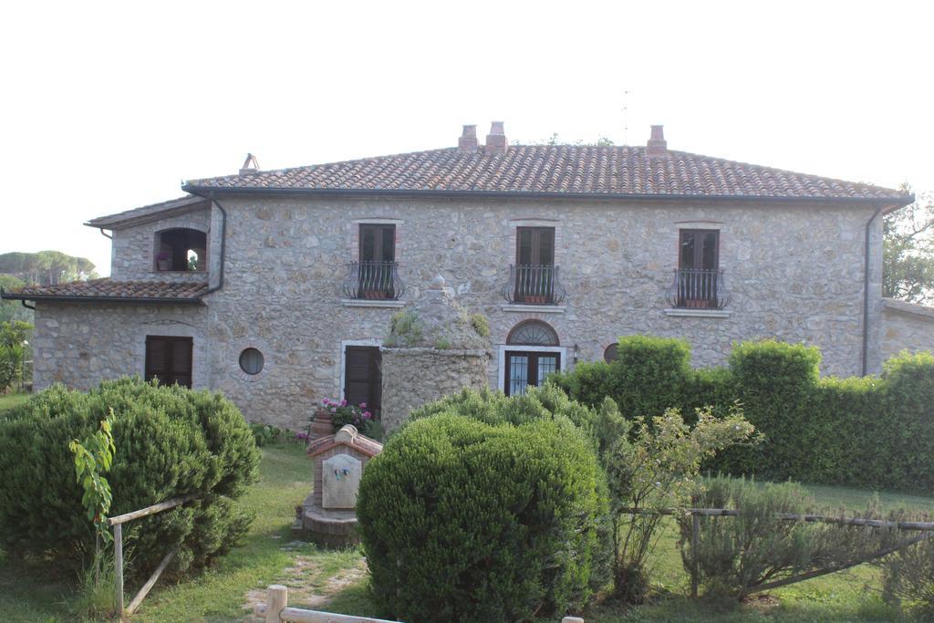 Agriturismo Il Poggiolo Montemerano Eksteriør bilde